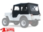 Jeep CJ2A CJ3A CJ3B M38A1 Soft Top & Bikini Top | 4 Wheel Parts