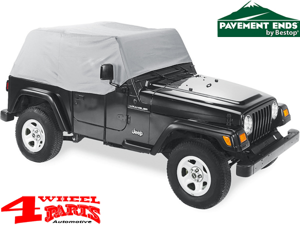 Trail Cover from Pavement Ends Charcoal Jeep Wrangler TJ year 97-06 | 4  Wheel Parts