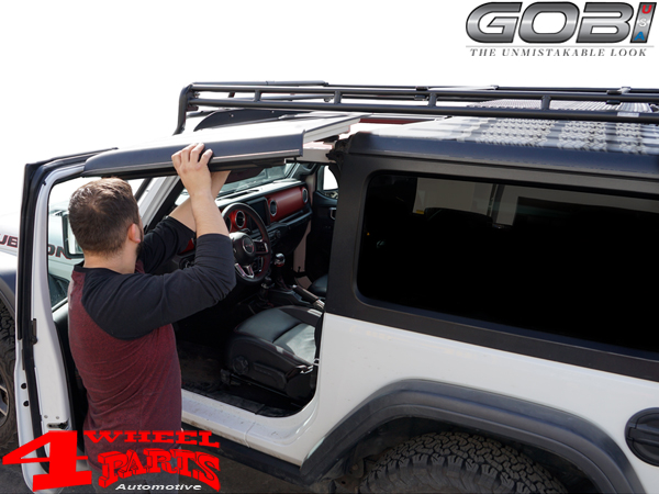 Overhead Roof Rack Stealth GOBI Jeep Jeep Wrangler JL year 18-23 2-doors |  4 Wheel Parts