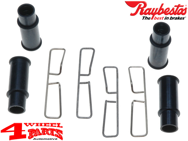 Disc Brake Caliper Hardware Kit Front Left and Right from Raybestos Jeep CJ  + Wrangler YJ + Cherokee XJ + Comanche MJ year 82-89 | 4 Wheel Parts