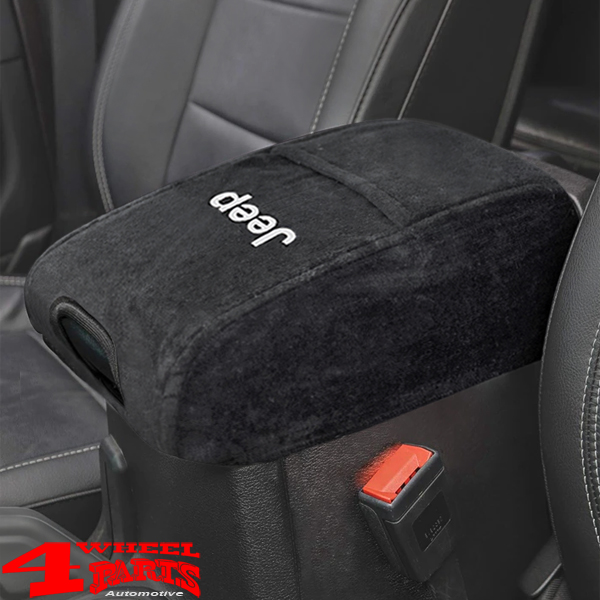 Arm Rest Pad Cover Velour Black from Insync with Jeep Wrangler JL year  18-23 Gladiator JT year 19-23 Wheel Parts