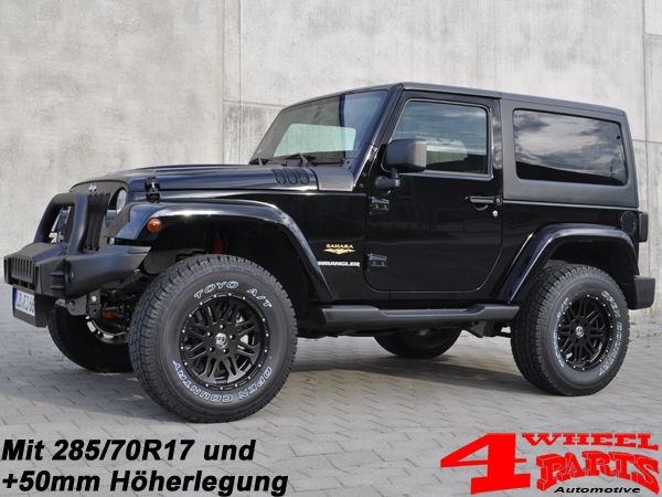 Suspension System Lift Kit Combat from Trailmaster with TÜV +2,0- 50mm  Lift Jeep Wrangler JK year 07-18 2-door 2,8 L CRD Diesel