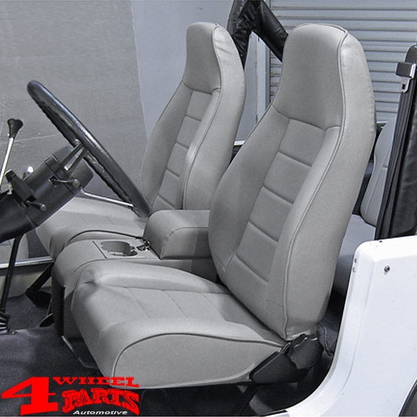 Sitz Sportsitz Sierra XHD Seat Grau Denim Jeep Wrangler TJ Bj. 97-06