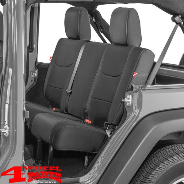 Seat Cover Set Neoprene Front and Rear Jeep Wrangler JK Unlimited