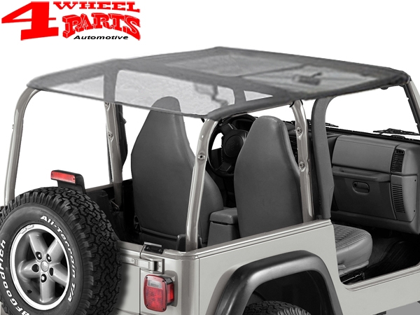 Safari Header Bikini Top Strapless Mesh Bestop Jeep Wrangler TJ