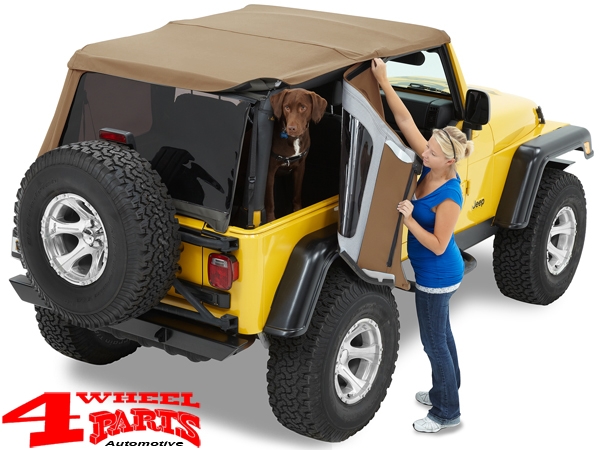 bestop frameless soft top tj