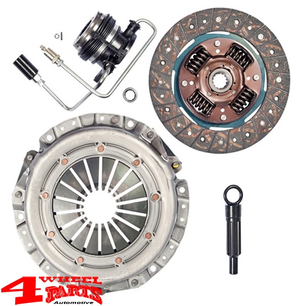 Clutch Master Kit Jeep Wrangler YJ + Cherokee XJ year 87-90 with 2,5 L 4  Cyl. Engine | 4 Wheel Parts